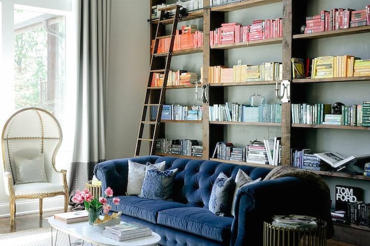 28 blue couch living room ideas
