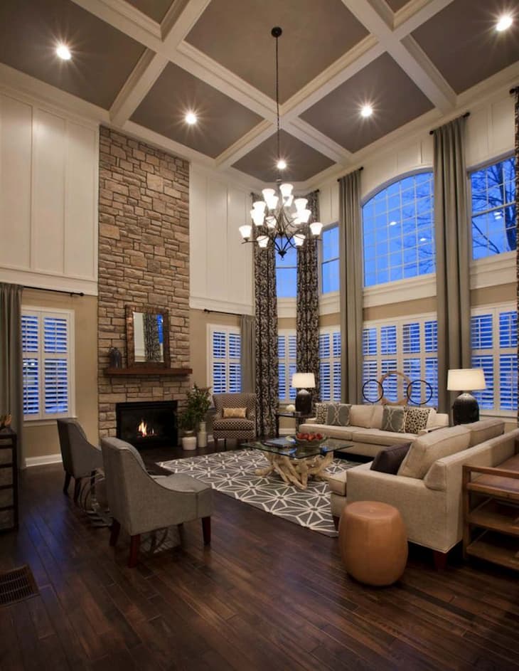 32 best coffered ceiling ideas