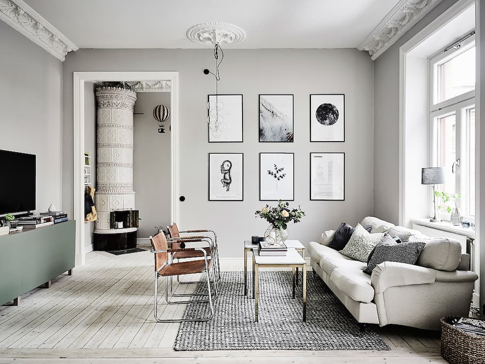 35 gray couch living room ideas