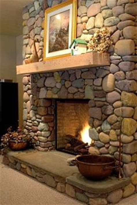 35 stone fireplace ideas