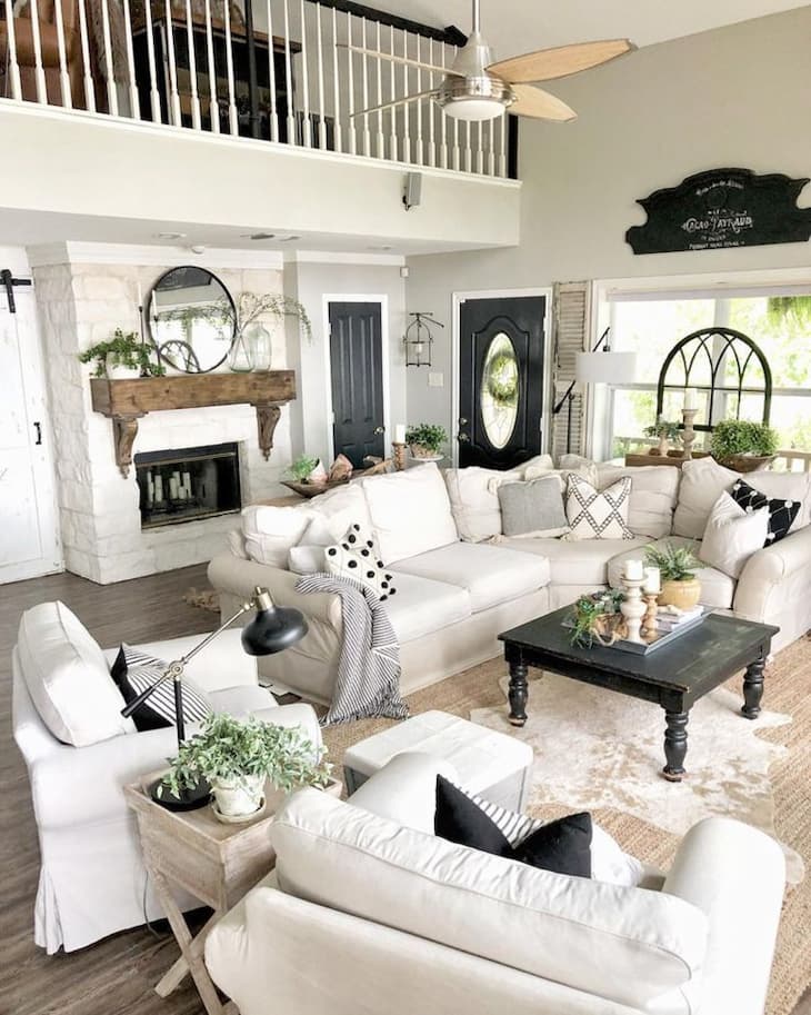 39 farmhouse living room ideas designs