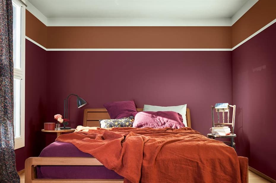 43 two color combinations for bedroom walls