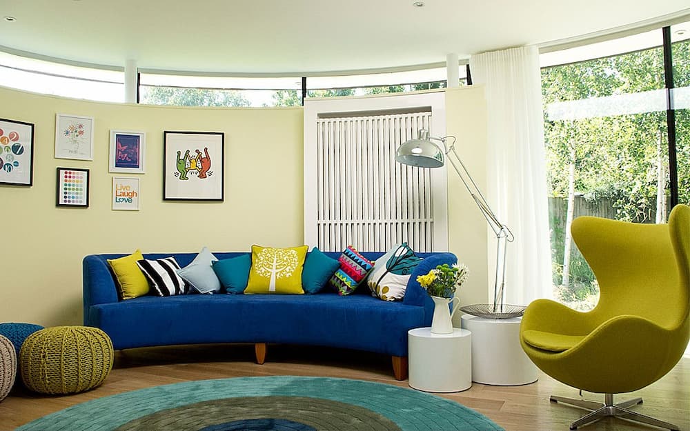 9 blue couch living room ideas
