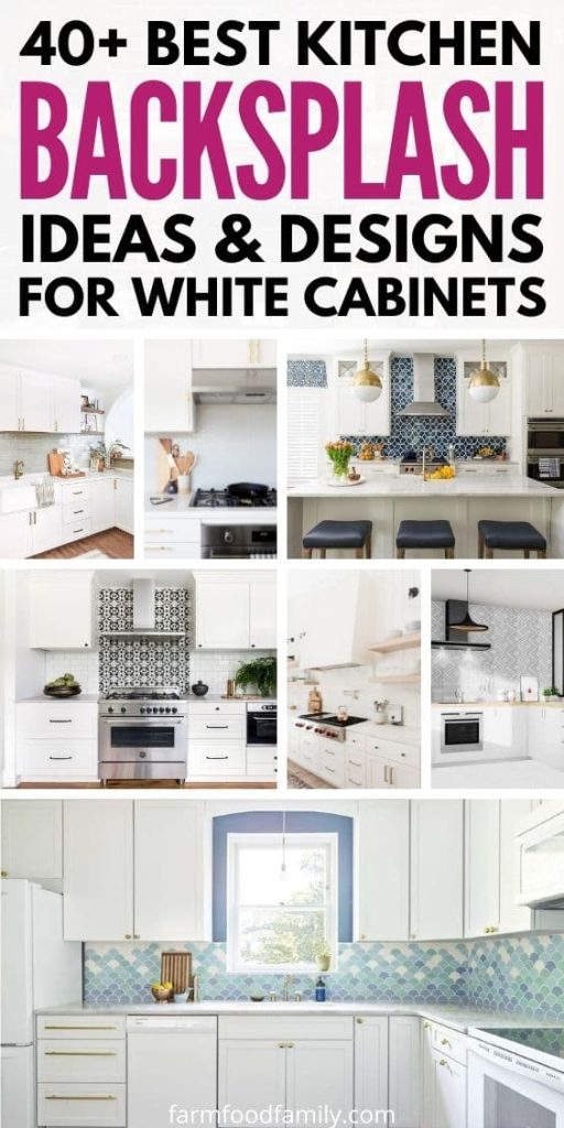 best kitchen backsplash ideas for white cabinets