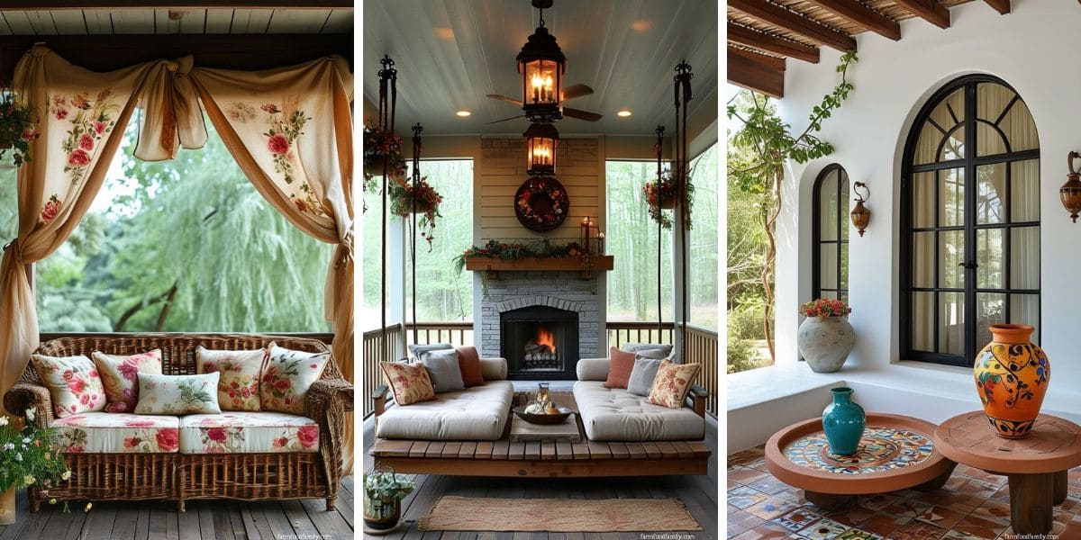 Screened-in porch ideas