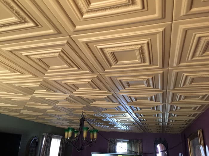 decorative basement ceiling 1