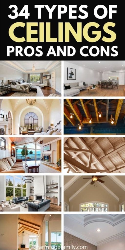 34 Diffe Types Of Ceilings, Ceiling Types In Homes
