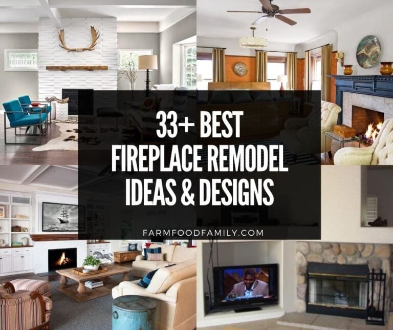 33+ Best Fireplace Makeover Ideas and Designs On A Budget