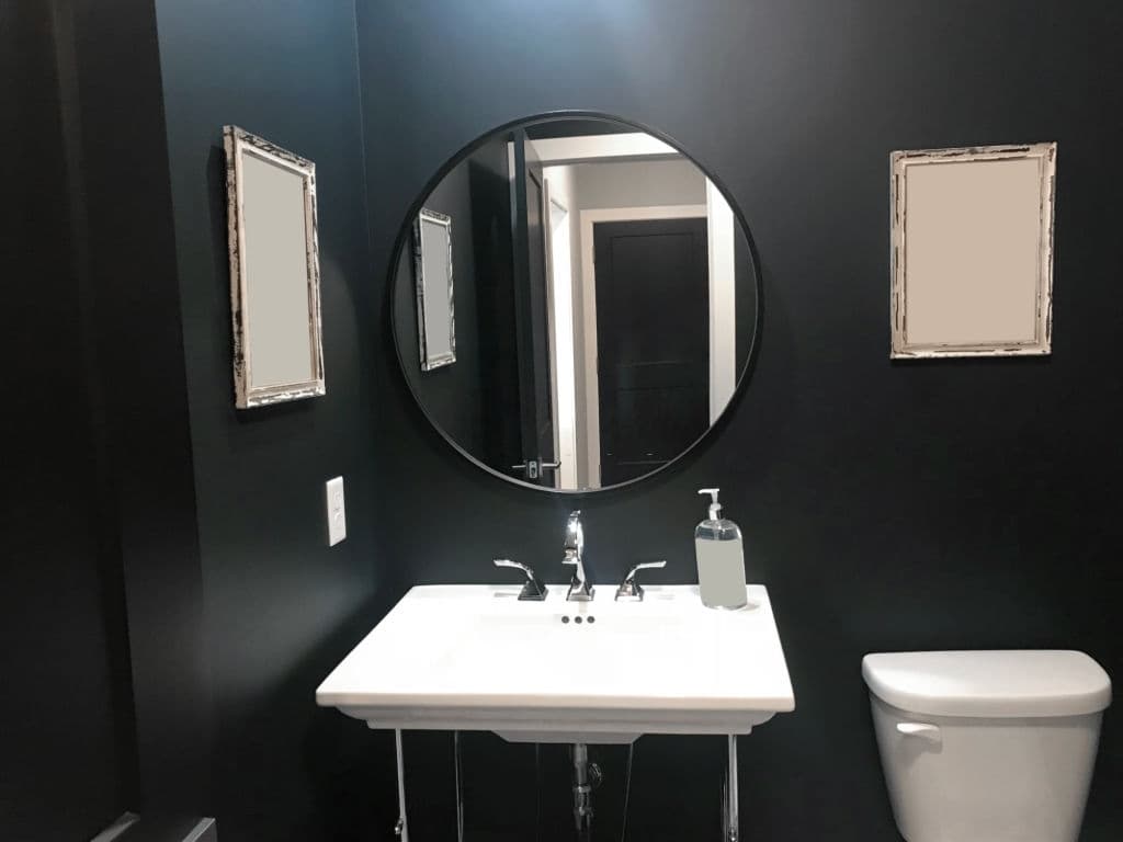 half bathroom