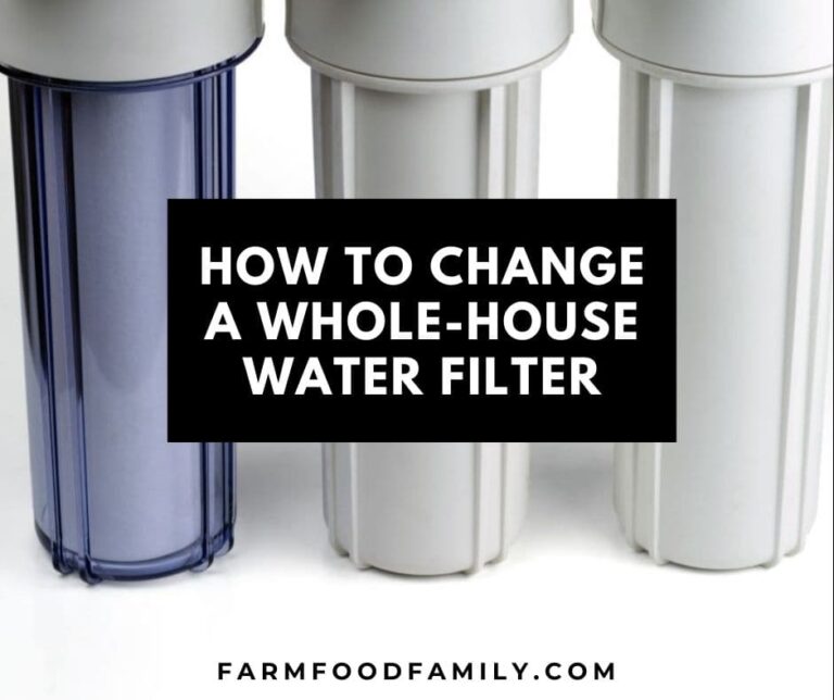How to Change a Whole-House Water Filter