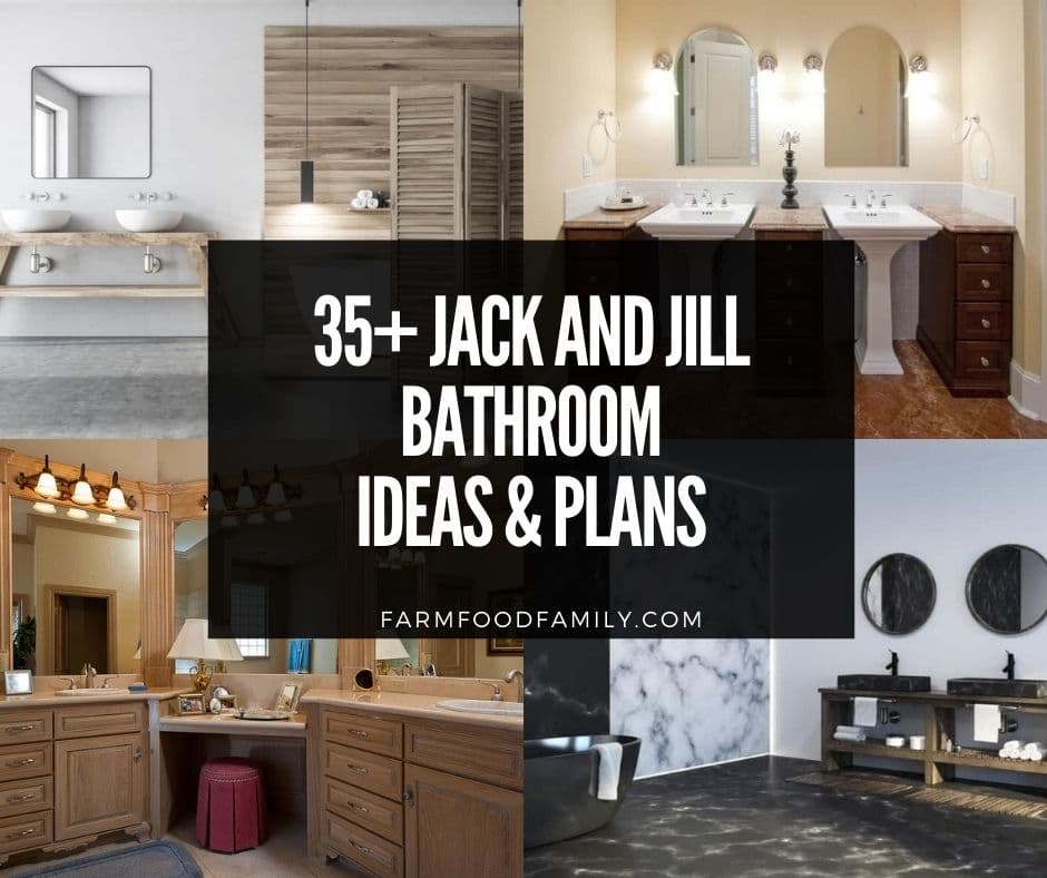 35 Best Jack And Jill Bathroom Ideas Designs With Layouts For 2022 - What Is A Jack Jill Bathroom