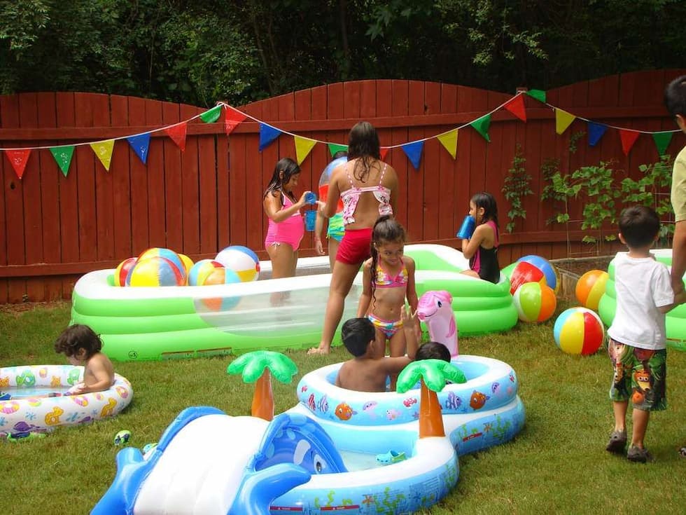 party pool birthday ideas