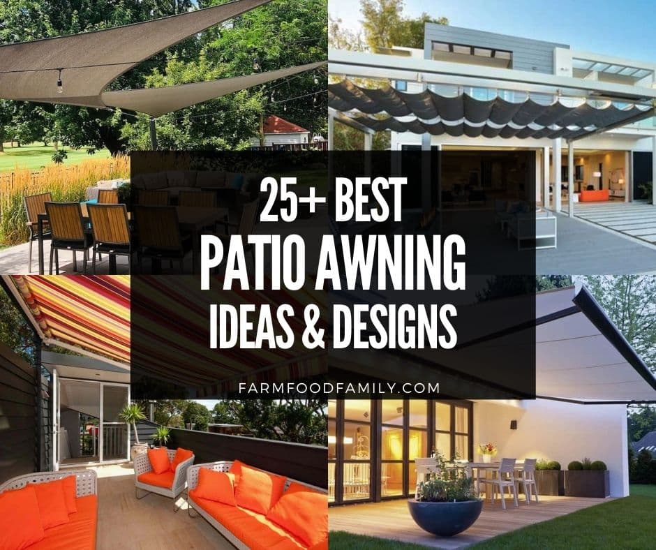 Patio Awning Ideas And Designs, Patio Awning Designs