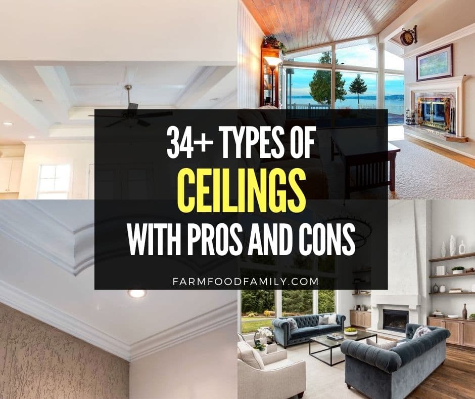 34 Diffe Types Of Ceilings, Ceiling Types In Homes