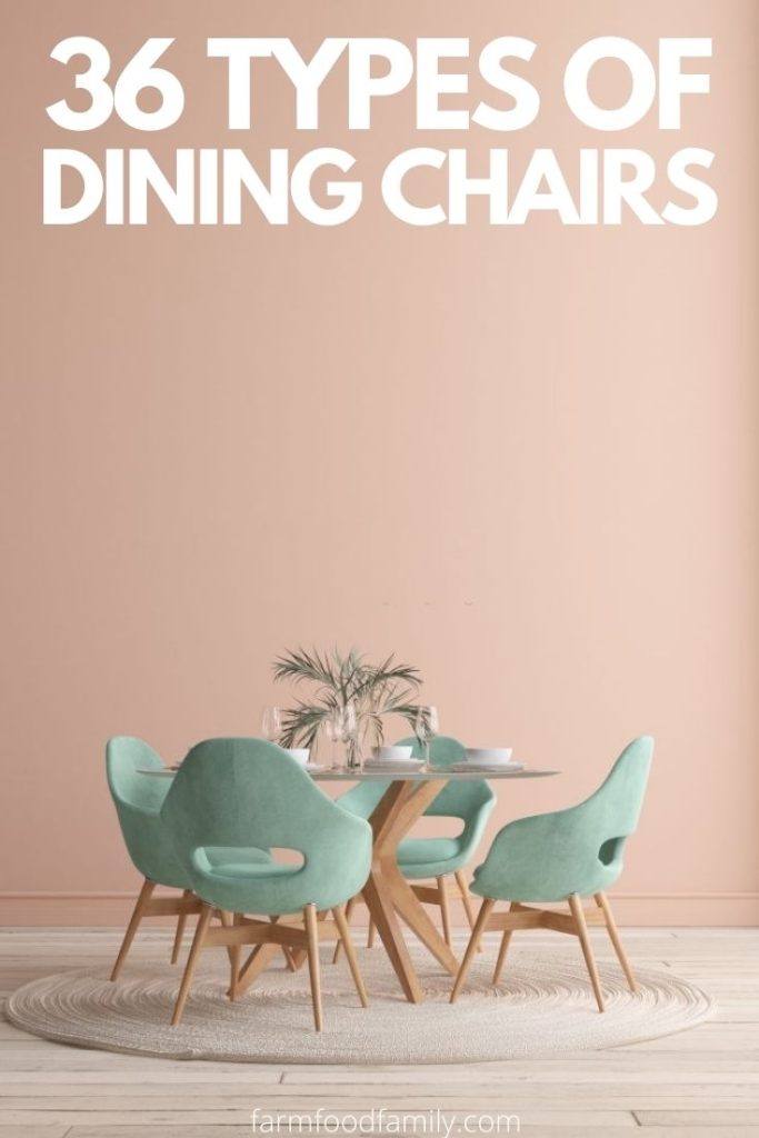 types of dining chairs styles designs