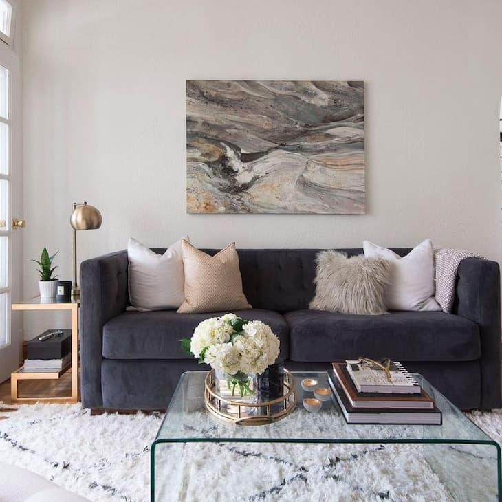 Black Couch Furniture Living Room Ideas, Living Room Black Sofa Interior Design Ideas