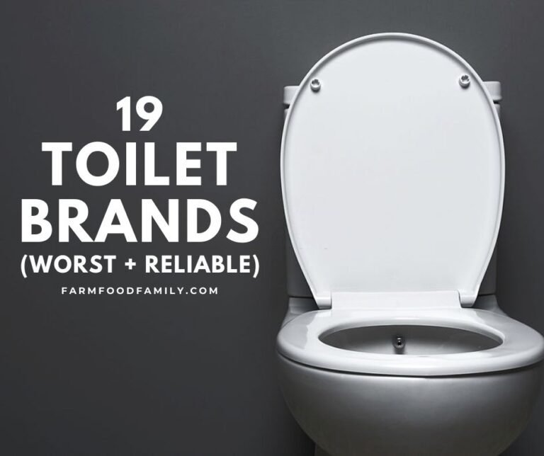 2 Worst Toilet Brands To Avoid and 17 Reliable Brands (Buying Guide)