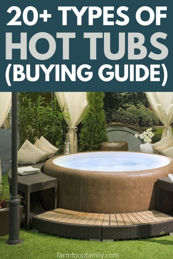 different types of hot tubs materials styles