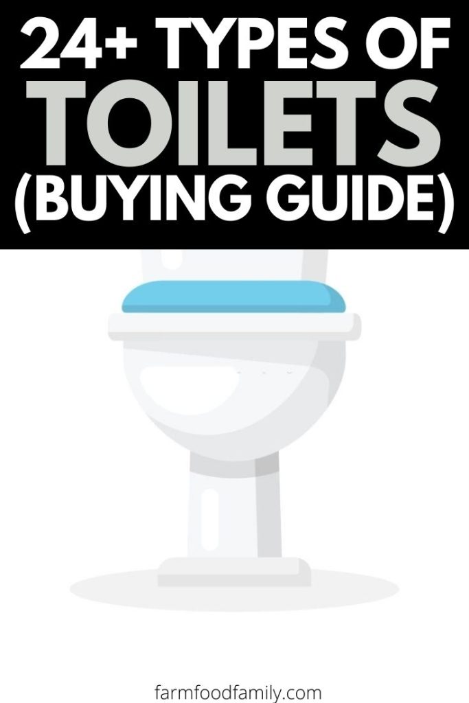 different types of toilets materials styles