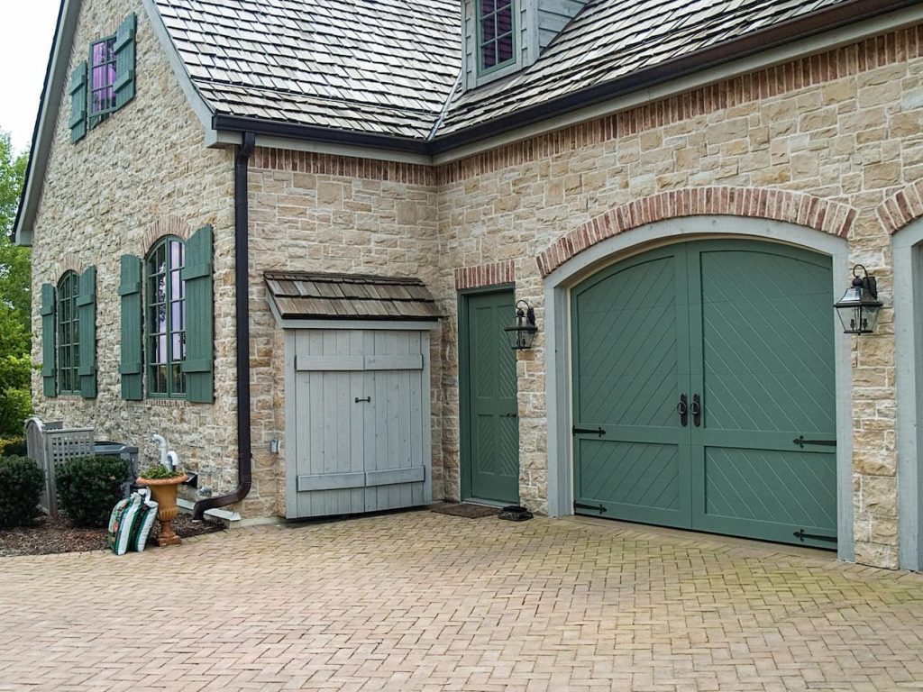 french style garage door