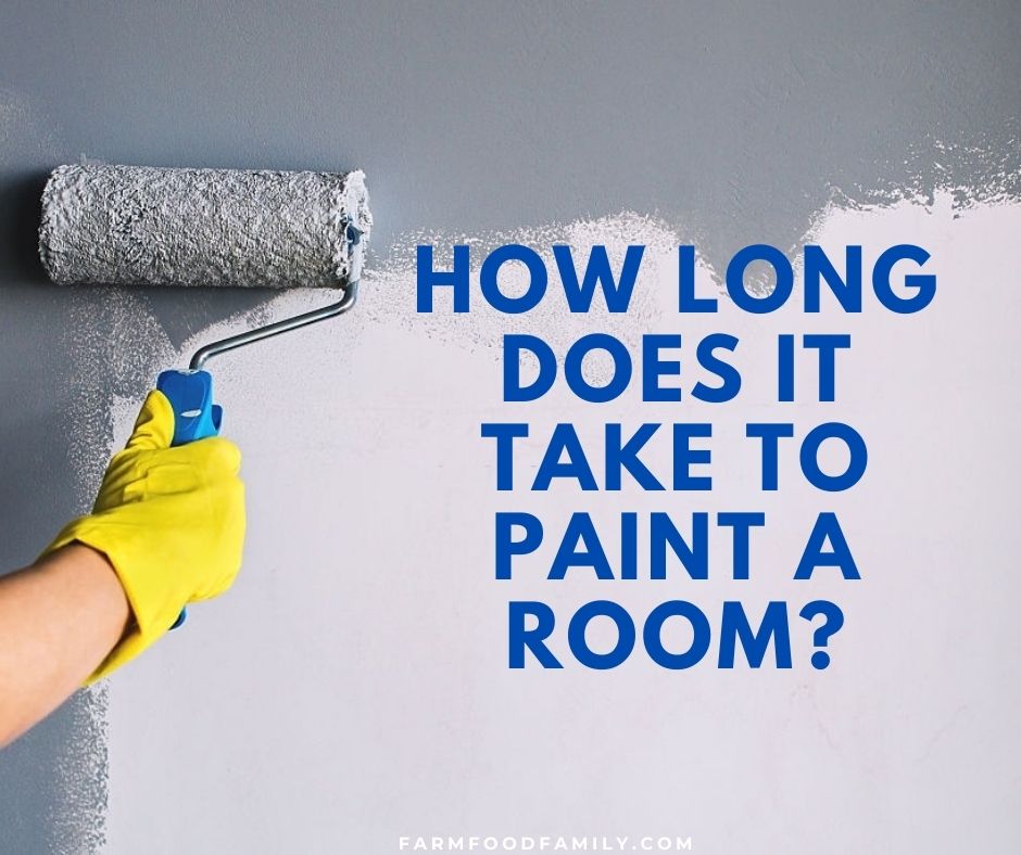 how long does it take paint a room