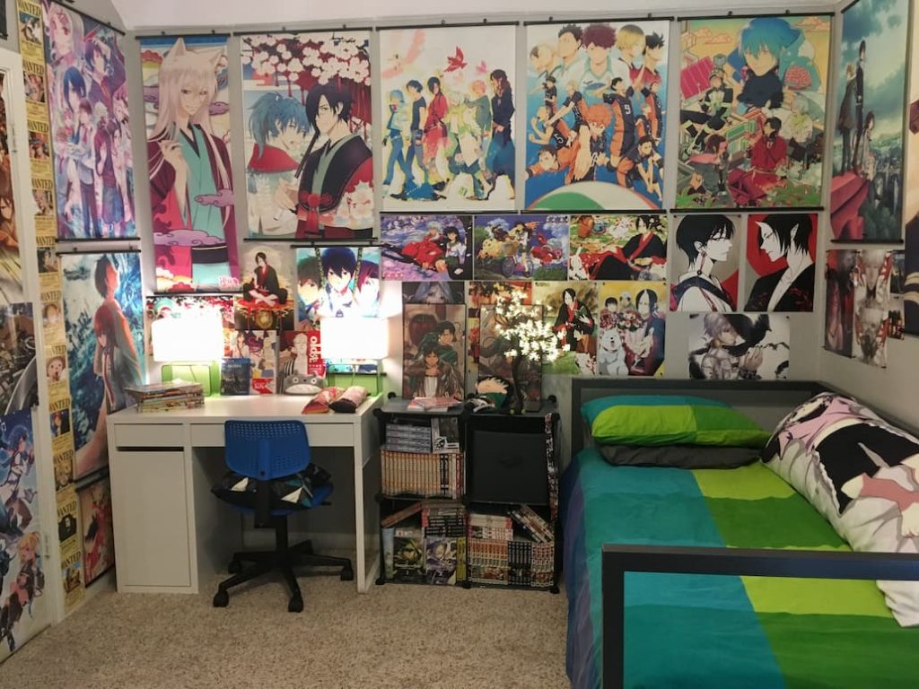manga bedroom