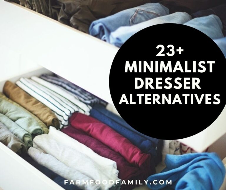 23+ Minimalist Dresser Alternatives For Your Bedroom (Photos)