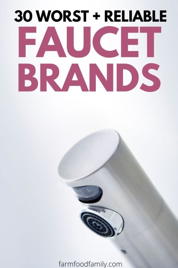 30 Faucet Brands For Your Bathroom and Kitchen (Worst and Reliable)
