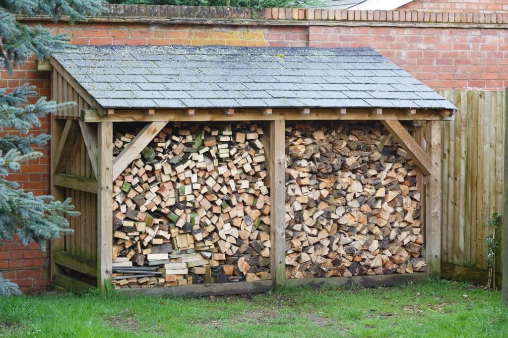6 firewood storage