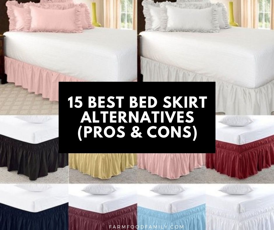 15 Best Bed Skirt Alternatives With, Best Linen Bed Skirt