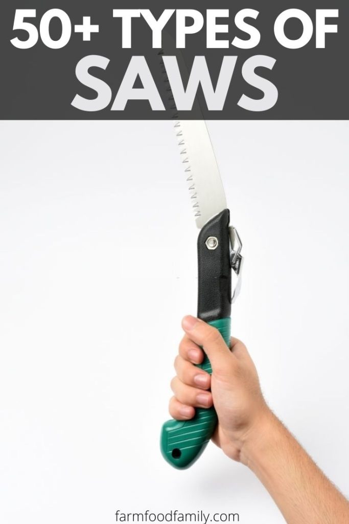 different types of saws with pictures