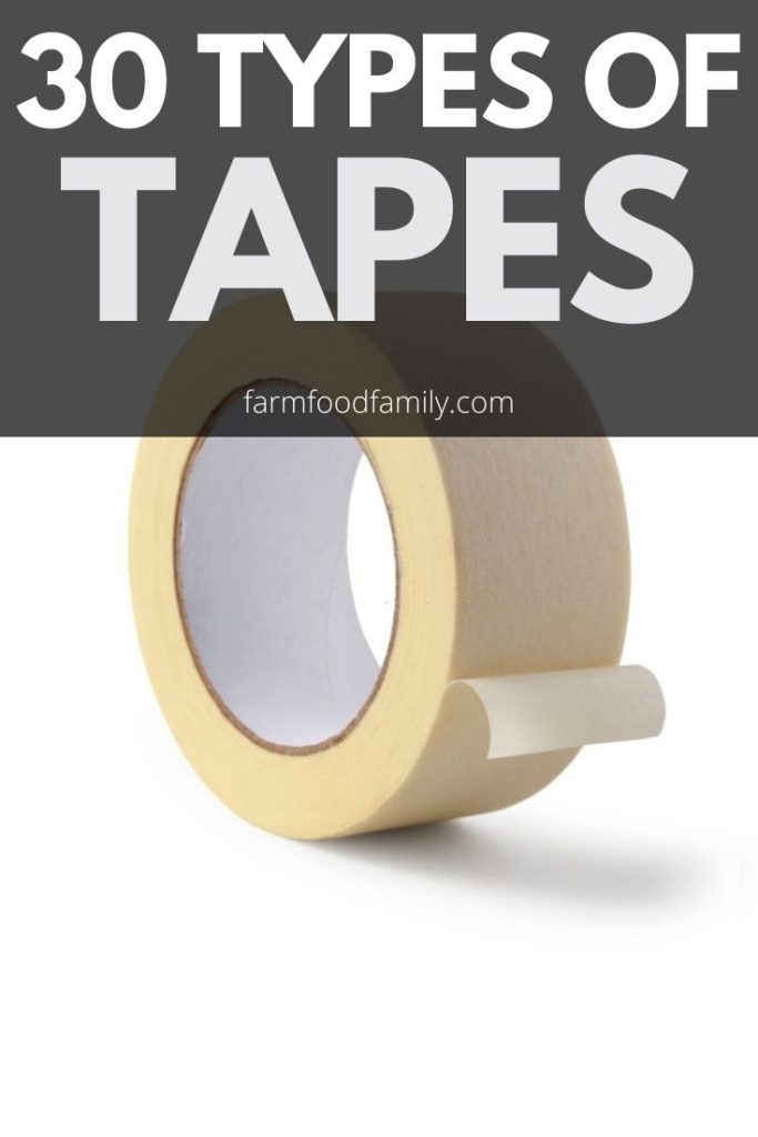 different types of tapes