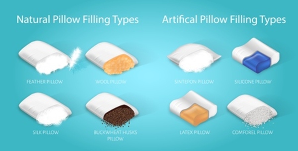 pillow filling types