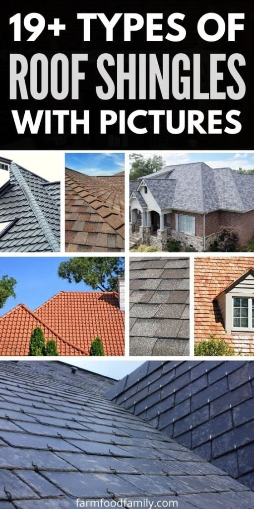 types of roof shingles with pictures