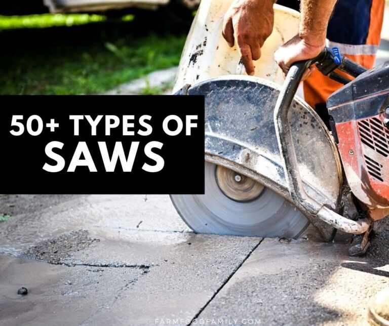 50+ Different Types Of Saws and Their Uses: Pros & Cons (With Pictures)