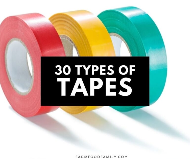 30 Different Types of Tapes You Probably Didn’t Know About