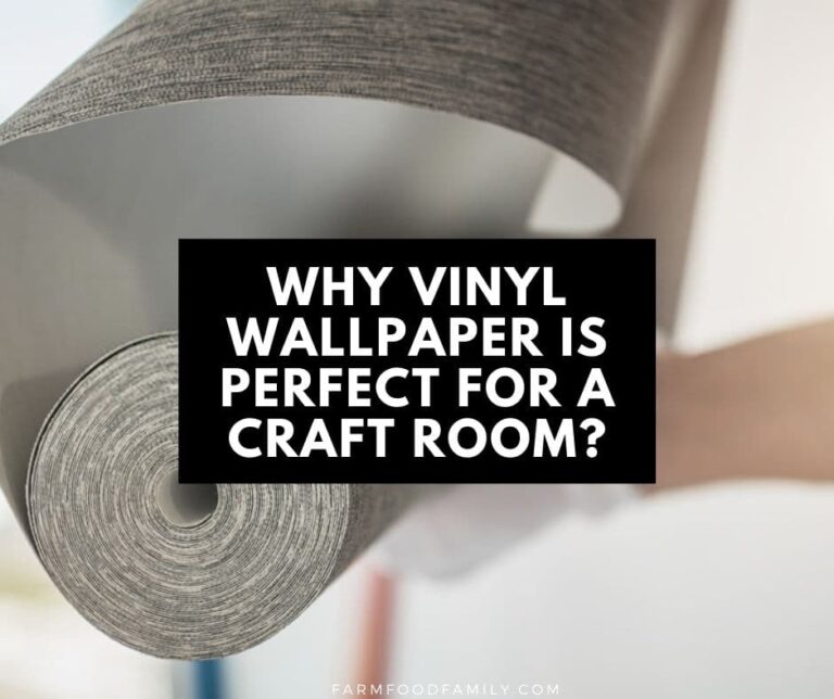 Why Vinyl Wallpaper Is Perfect For A Craft Room?