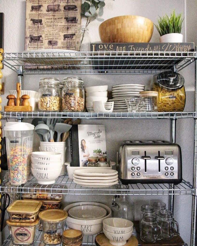 11 kitchen pantry shelving ideas