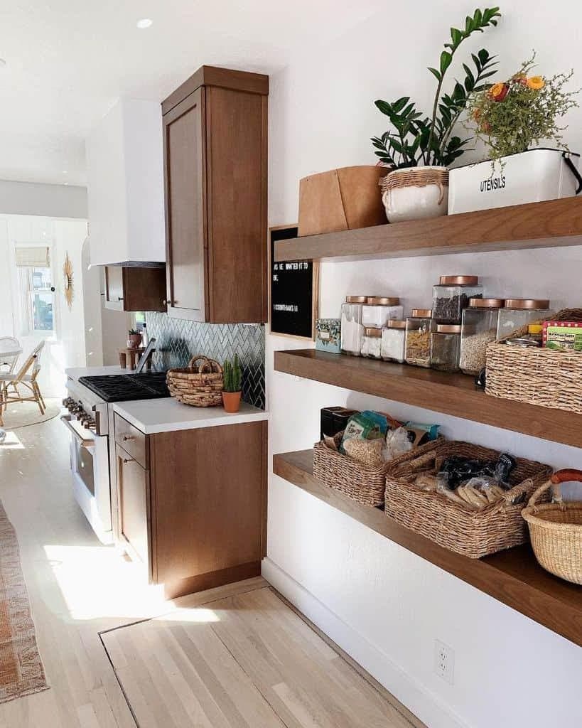 12 kitchen pantry shelving ideas