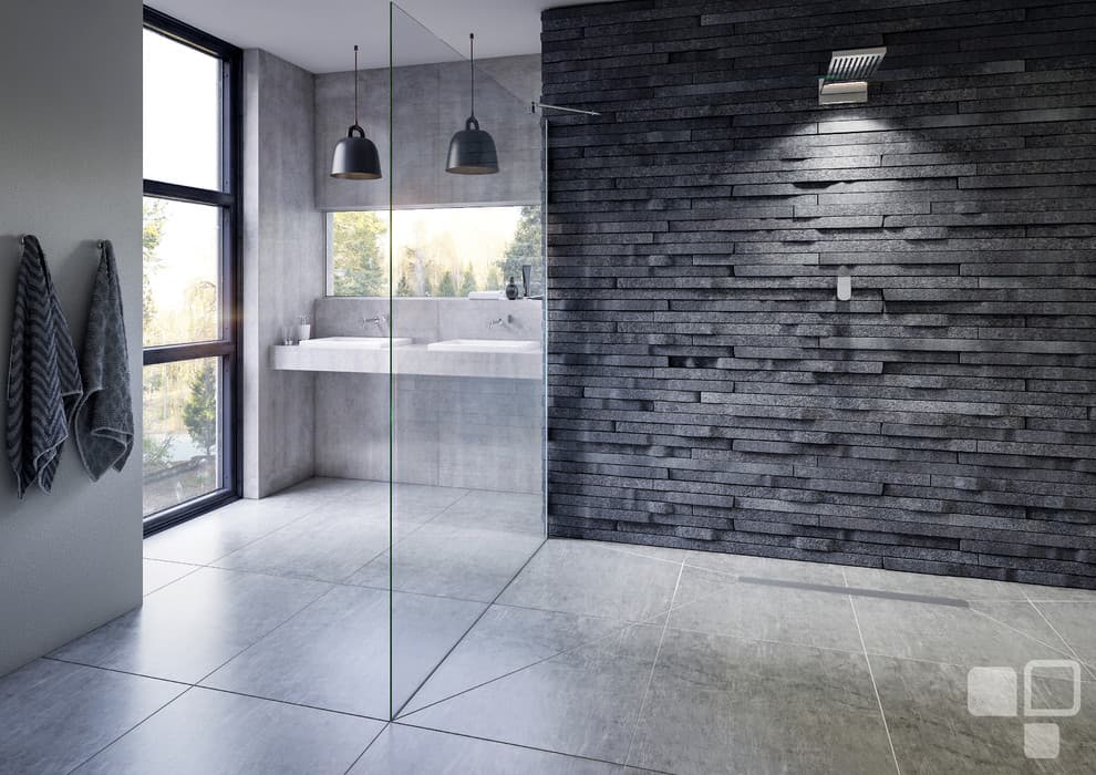 13 what color walls go with gray tile bathroom 3