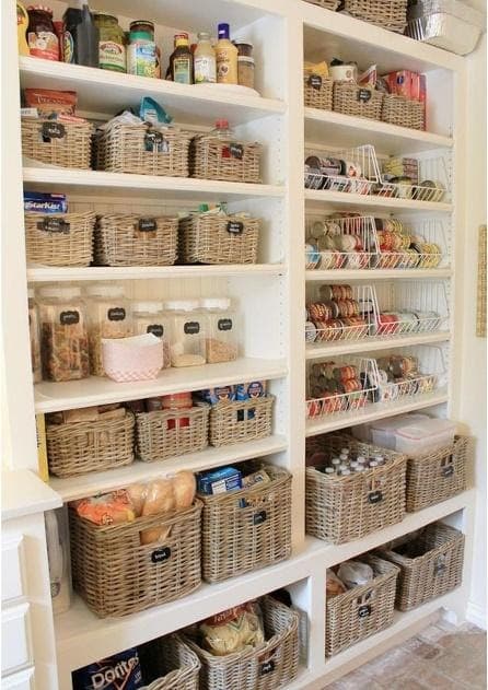 15 kitchen pantry shelving ideas