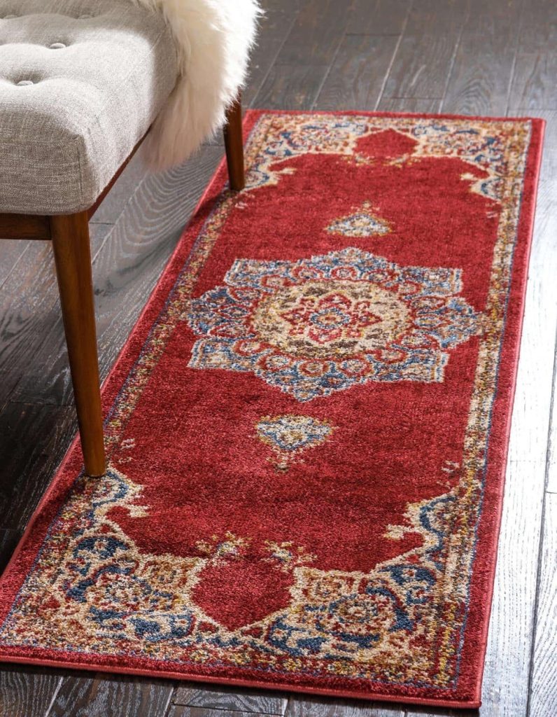 18 burgundy rug for dark wood floors