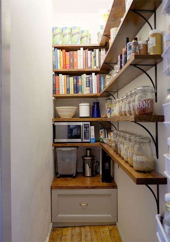 19 kitchen pantry shelving ideas