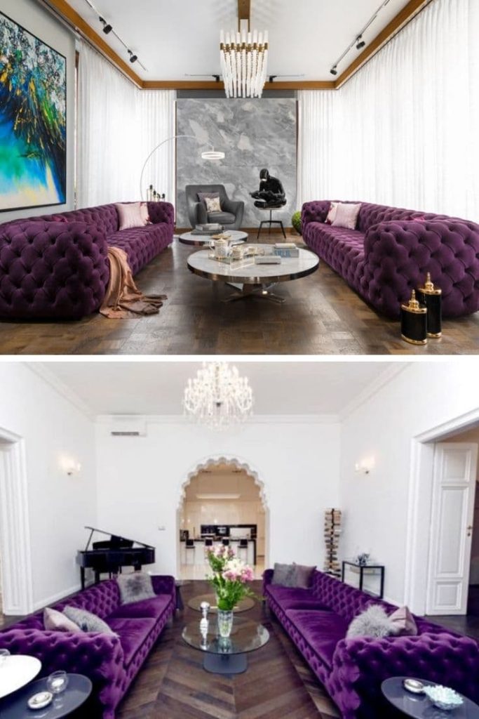 19 purple furniture colors goes with dark wood floors