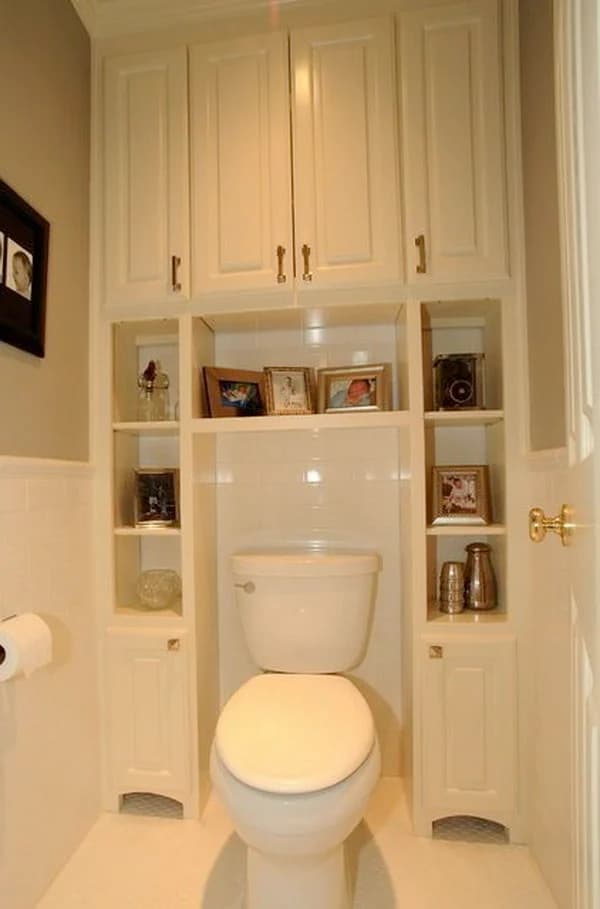 20 over the toilet storage ideas designs