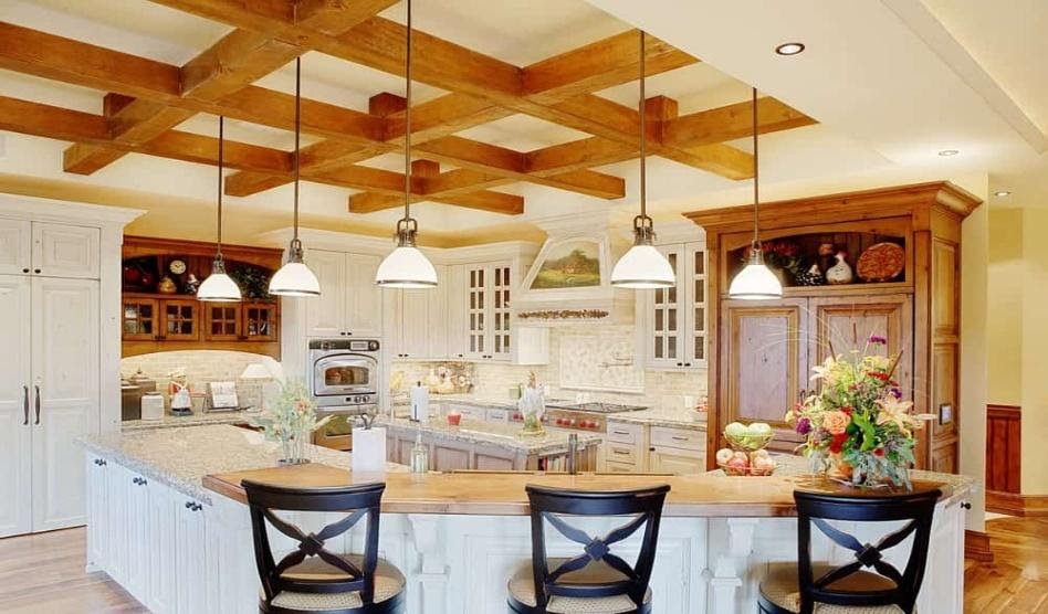 22 kitchen ceiling ideas
