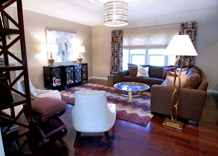 24 purple gold wall colors go with dark brown furniture