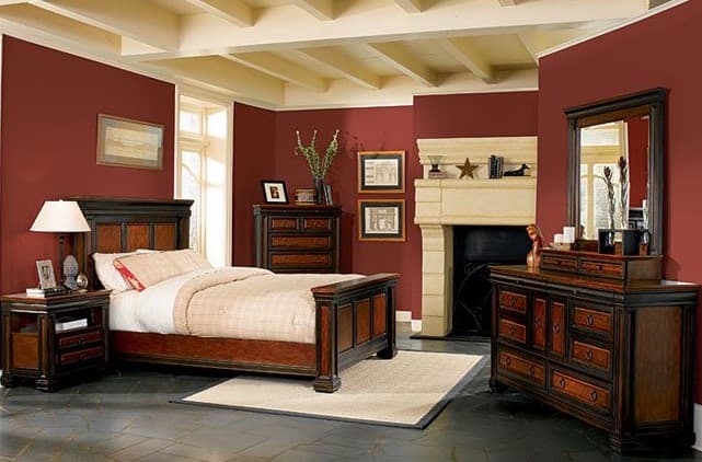 25 maroon wall colors go with dark brown furniture 2