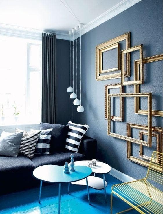 25 refined blue floors with gray wall 1