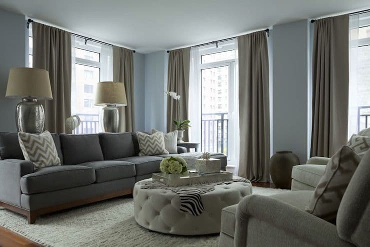 Blue Curtains Glamor Penmanship Vaccinate, What Color Curtains Goes With Gray Couch